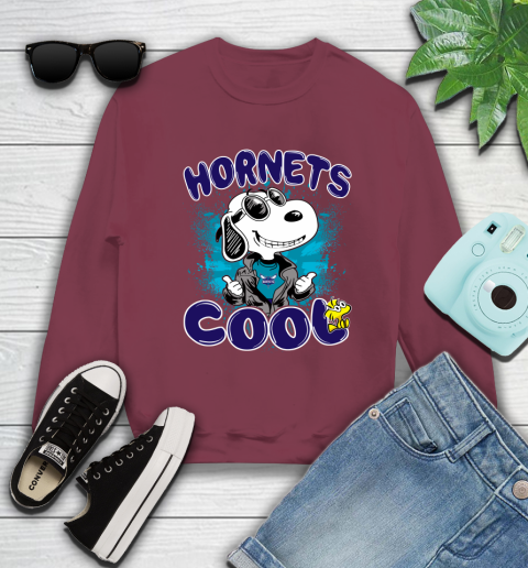 NBA Basketball Charlotte Hornets Cool Snoopy Shirt Sweatshirt 5
