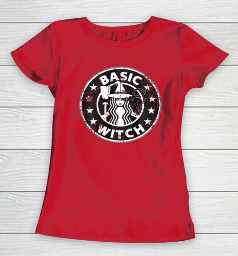 Basic Witch Halloween Vintage Style T Shirt T Shirt.3YSOT0UPCK Women's T-Shirt 10