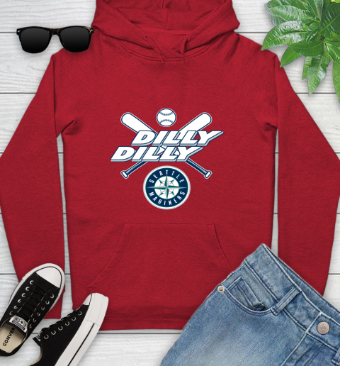 MLB Seattle Mariners Dilly Dilly Baseball Sports Youth Hoodie 11