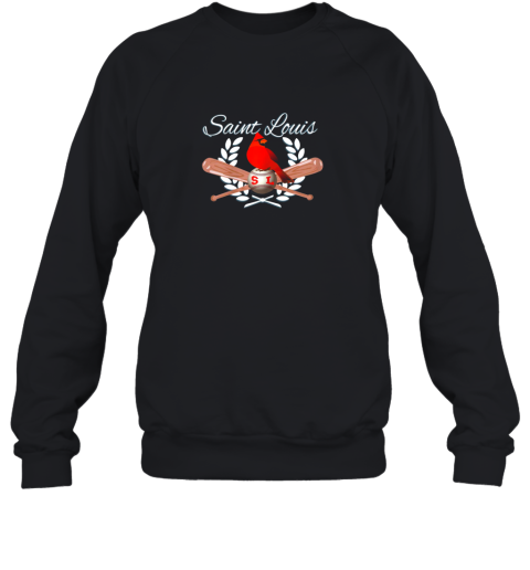 St. Louis Baseball Design Cardinal Sports Sweatshirt
