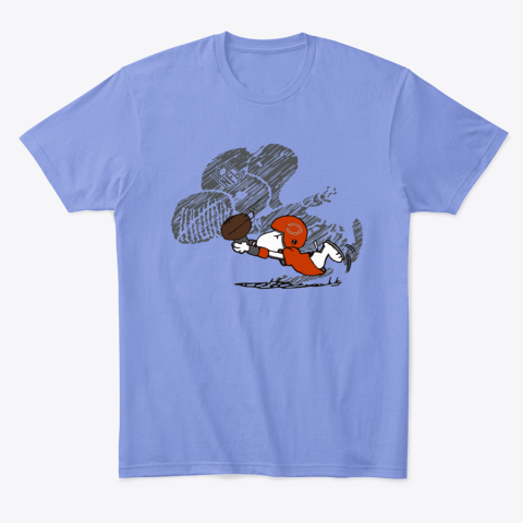 4rta chicago bears snoopy plays the football game classic t shirt 2 front violet