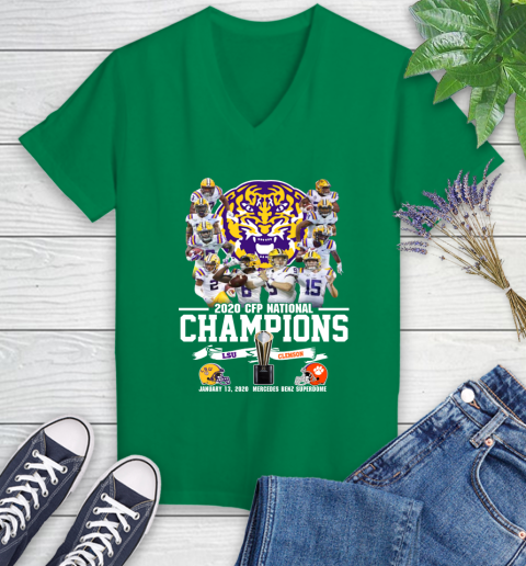 LSU Tigers 2020 Cfp National Champions Shirt 75