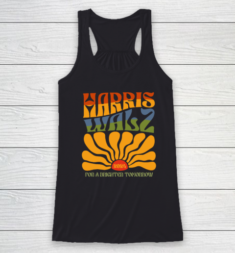 Harris Waltz For A Brighter Tomorrow Boho Aesthetic Racerback Tank