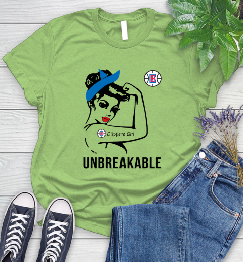 NBA Los Angeles Clippers Girl Unbreakable Basketball Sports Women's T-Shirt 7