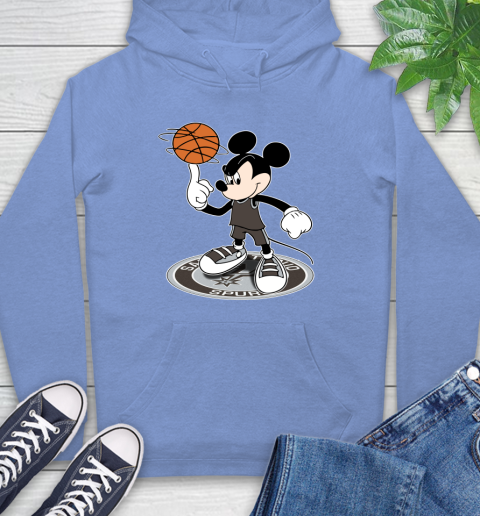 NBA Basketball San Antonio Spurs Cheerful Mickey Disney Shirt Hoodie 12