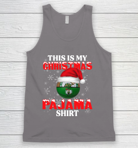 Boston Celtics This Is My Christmas Pajama Shirt NBA Tank Top 6