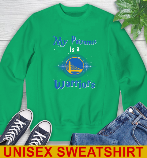 NBA Basketball Harry Potter My Patronus Is A Golden State Warriors Sweatshirt 8