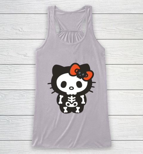 Hello Kitty Skeleton Halloween Racerback Tank 3