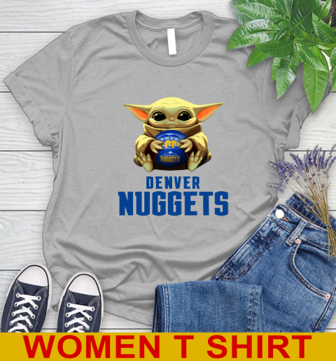 NBA Basketball Denver Nuggets Star Wars Baby Yoda Shirt 93