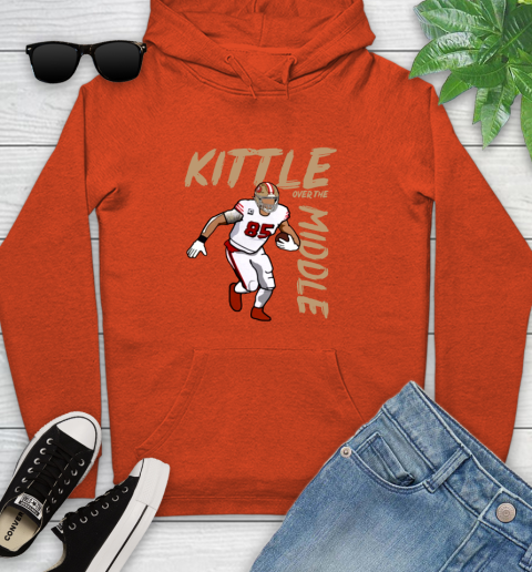 George Kittle Kittle Over the Middle San Francisco Shirt 138