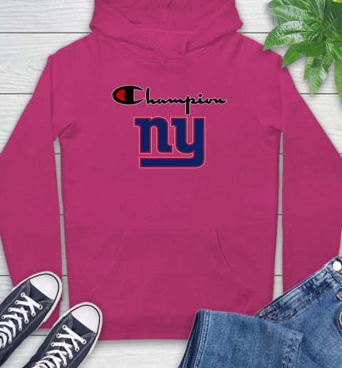 NFL Football New York Giants Champion Shirt Hoodie 7