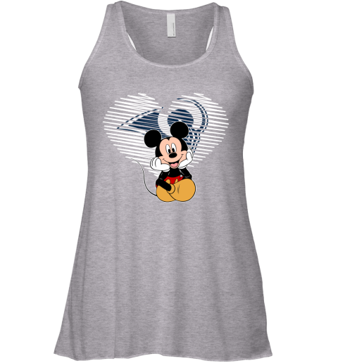 NFL Los Angeles Rams The Heart Mickey Mouse Disney Football T Shirt z6QXlQQNBz9 flowy tank 32 95 151514 front athletic heather