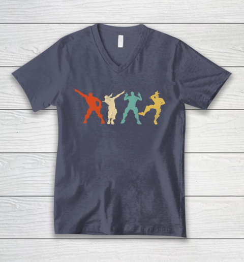Fortnite Tshirt Battle Royale Victory Dance Cool Justice Dance V-Neck T-Shirt 7