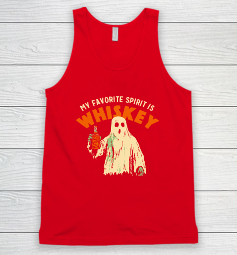 My Favorite Spirit Is Whiskey Halloween Tank Top 4
