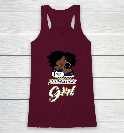 Nashville Predators Girl NHL Racerback Tank 3