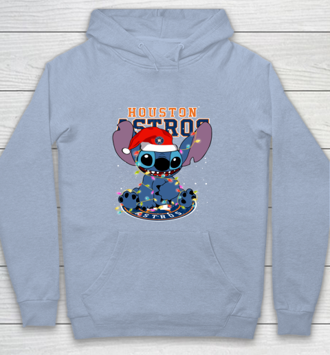 Houston Astros MLB noel stitch Baseball Christmas Youth Hoodie 5