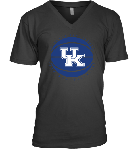 UK Team Shop Kentucky Wildcats Basketball V-Neck T-Shirt