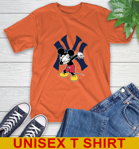 New York Yankees MLB Baseball Dabbing Mickey Disney Sports T-Shirt 5