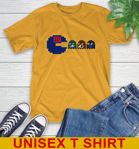 New York Giants NFL Football Pac Man Champion T-Shirt 3