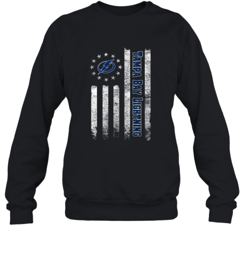 NHL American Flag Hockey Sports Tampa Bay Lightning Sweatshirt