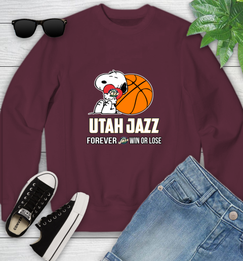 NBA The Peanuts Movie Snoopy Forever Win Or Lose Basketball Utah Jazz 119