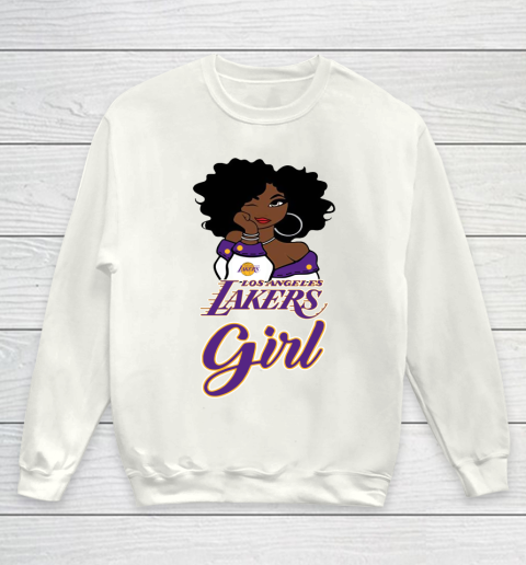 Los Angeles Lakers Girl NBA Youth Sweatshirt 2