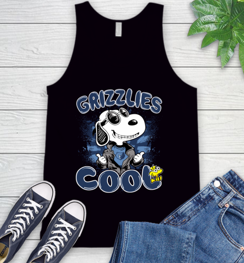 NBA Basketball Memphis Grizzlies Cool Snoopy Shirt Tank Top