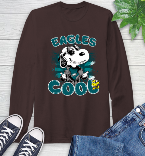 NFL Football Philadelphia Eagles Cool Snoopy Shirt Long Sleeve T-Shirt 8