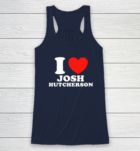 I Love Josh Hutcherson Racerback Tank 5