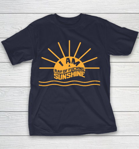 I am a Ray of fucking Sunshine Youth T-Shirt 2