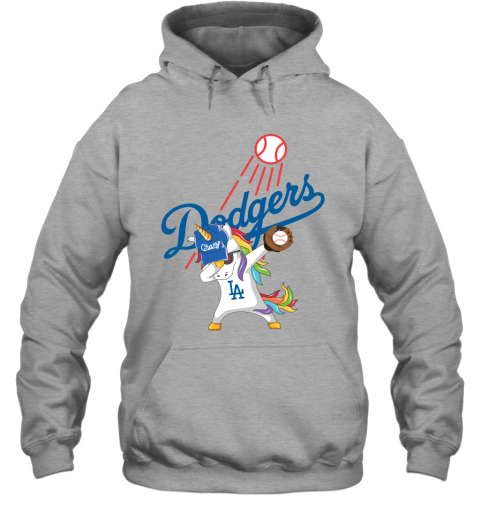 Hip Hop Dabbing Unicorn Flippin Love Los Angeles Dodgers Hoodie