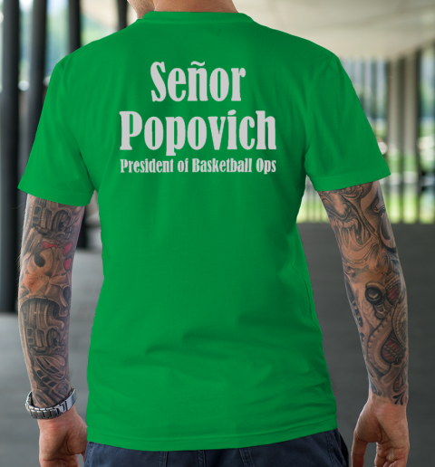 Coach Pop El Jefe (print on front and back) T-Shirt 13