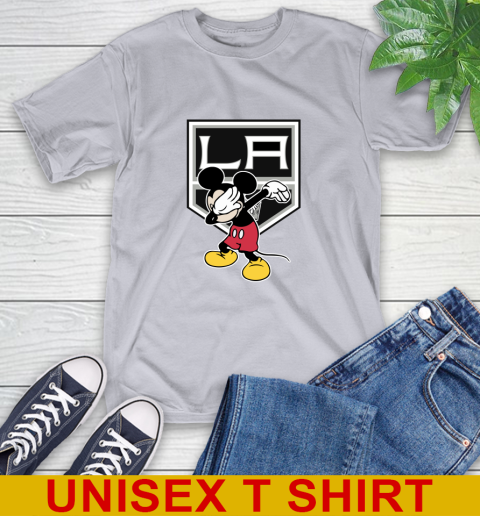 Los Angeles Kings NHL Hockey Dabbing Mickey Disney Sports T-Shirt 6
