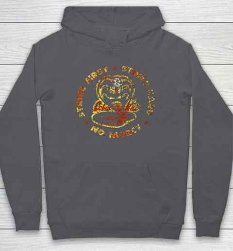 Cobra Kai The Karate Kid Bloody Hoodie Tee For Sports