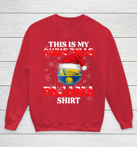 Golden State Warriors This Is My Christmas Pajama Shirt NBA Youth Sweatshirt 7