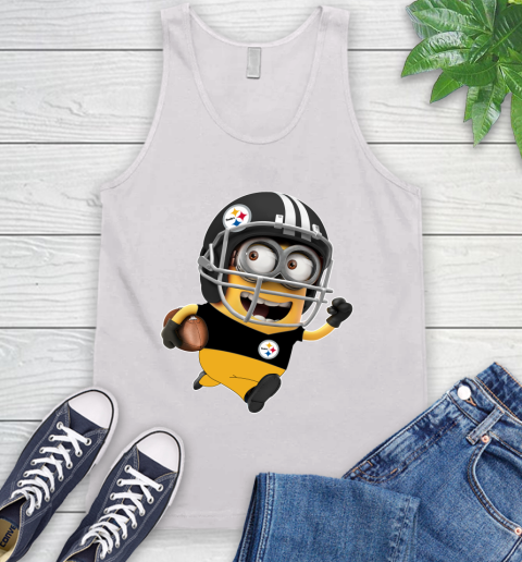 NFL Pittsburgh Steelers Minions Disney Football Sports Tank Top