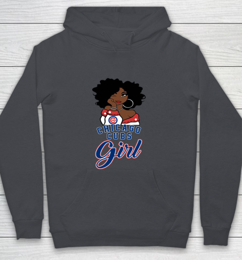 Chicago Cubs Girl MLB Youth Hoodie 7