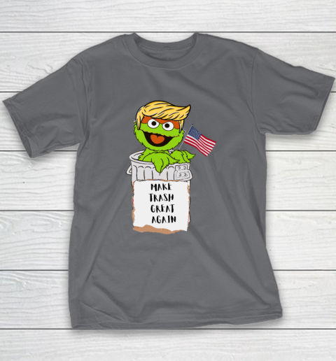 Make Trash Great Again Trump Garbage Reference Youth T-Shirt 5