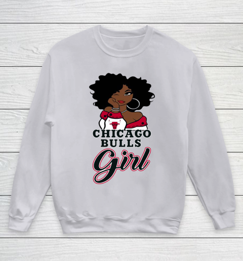 Chicago Bulls Girl NBA Youth Sweatshirt 4
