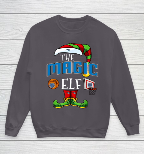 Orlando Magic Christmas ELF Funny NBA Youth Sweatshirt 5