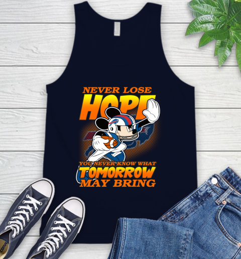 Buffalo Bills NFL Football Mickey Disney Never Lose Hope (1) Tank Top 2