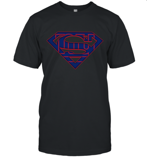 We Are Undefeatable The New York Giants x Superman NFL Unisex Jersey Tee