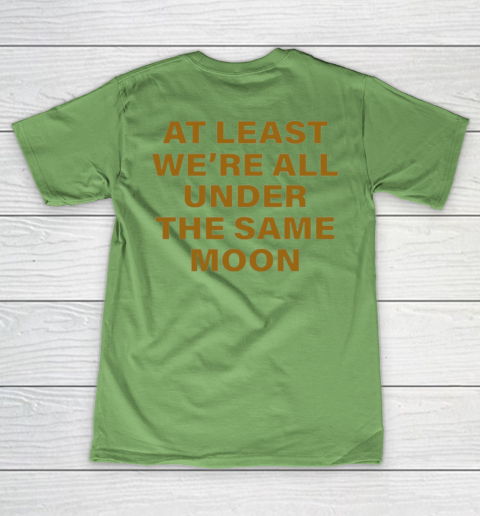 Faded Moon - At Least We Are All Under The Same Moon Women's V-Neck T-Shirt 13