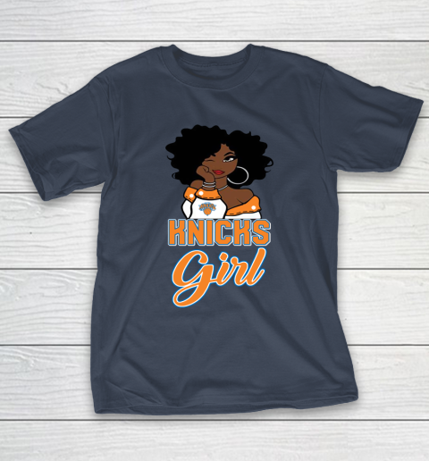 New York Knicks Girl NBA T-Shirt 4