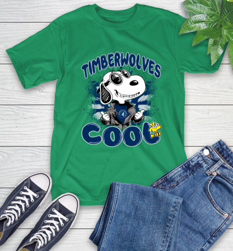 NBA Basketball Minnesota Timberwolves Cool Snoopy Shirt T-Shirt 8