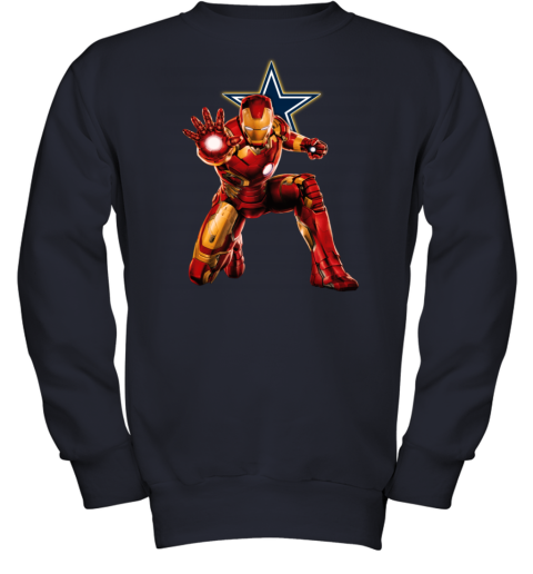 NFL Iron Man Dallas Cowboys Youth T-Shirt - Rookbrand