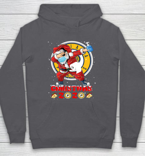 Indiana Pacers Funny Santa Claus Dabbing Christmas 2020 NBA Hoodie 4