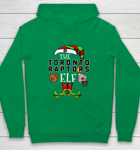 Toronto Raptors Christmas ELF Funny NBA Youth Hoodie 4