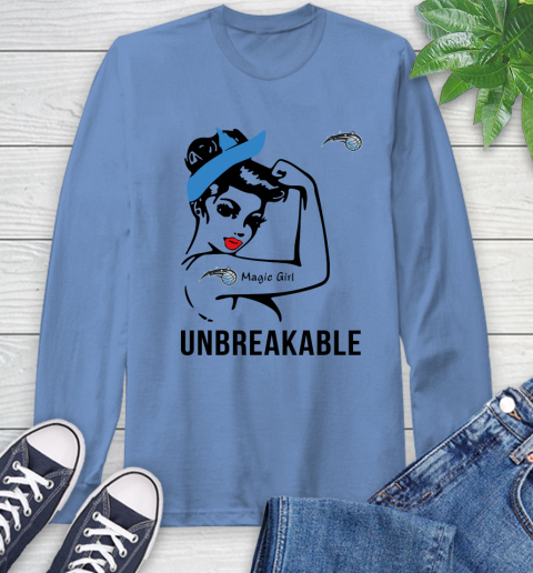 NBA Orlando Magic Girl Unbreakable Basketball Sports Long Sleeve T-Shirt 10