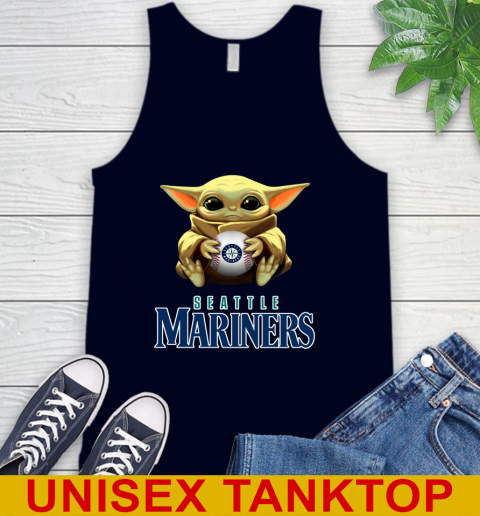 MLB Baseball Seattle Mariners Star Wars Baby Yoda Shirt 72